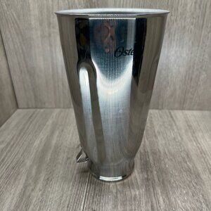 Oster Osterizer  Stainless Steel Blender Pitcher Jar Tapered 40oz(5Cups) Silver